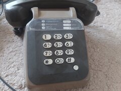 Telefon fix cu fir, model vintage cu disc, rotita sau butoane